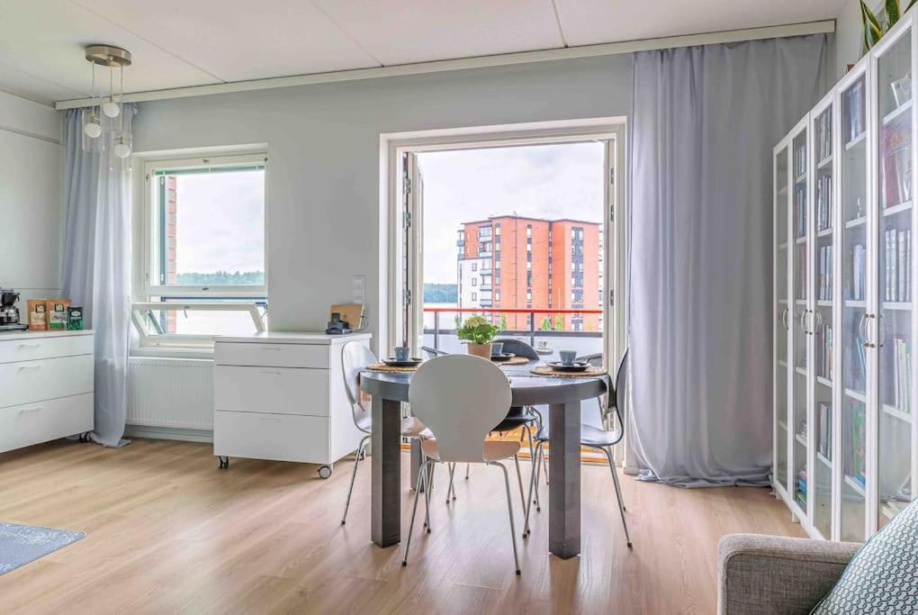 Light Modern Pallo Apartment By The Lake Saimaa Villmanstrand Exteriör bild